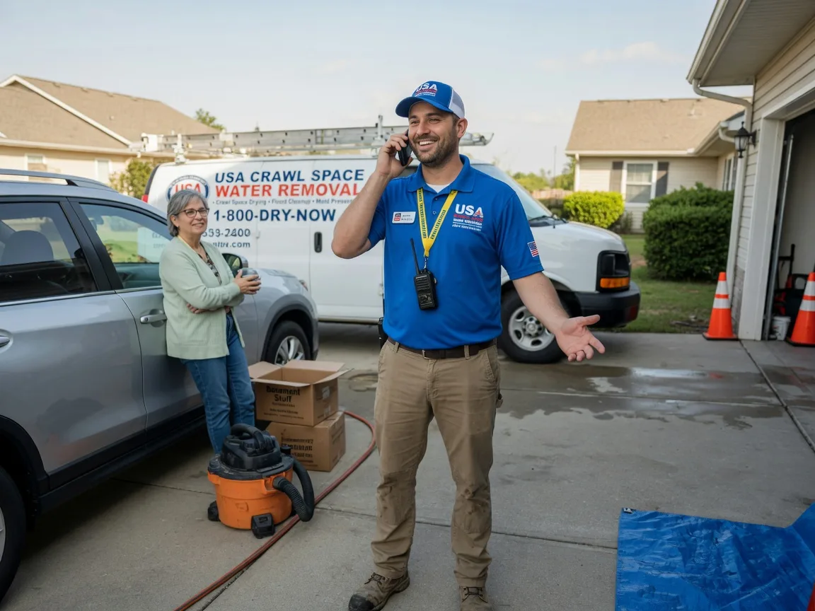 Crawl Space Water Removal Eaton, IN FAQs